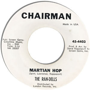 Martian Hop/ Forgive Me Darling (I Have Lied)