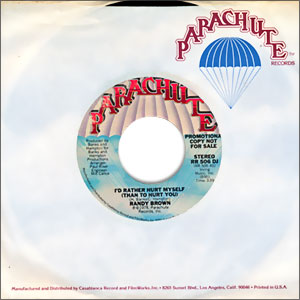 I'd Rather Hurt Myself (Than To Hurt You)