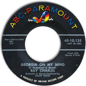 Georgia on My Mind/ Carry Me Back To Old Virginny