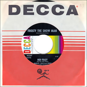 Frosty The Snow Man/ Rudolph The Red-Nosed Reindeer