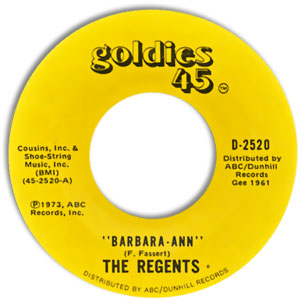 Barbara-Ann/ I'm So Lonely