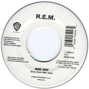 Bad Day/ Favorite Writer