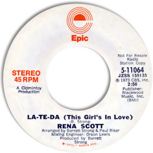 La-Te-Da (This Girl's In Love)