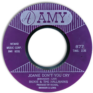 Joanie Don't You Cry/ Wherever You Are