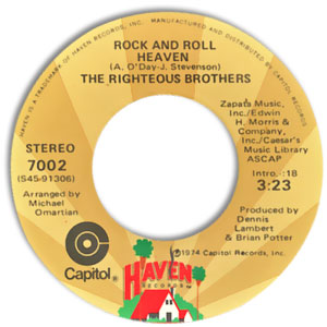 Rock and Roll Heaven/ I Just Wanna Be Me