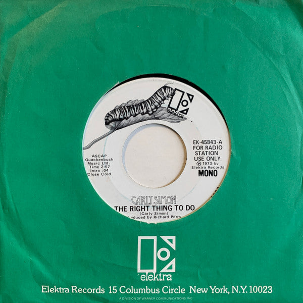 The Right Thing To Do/ We Have No Secrets