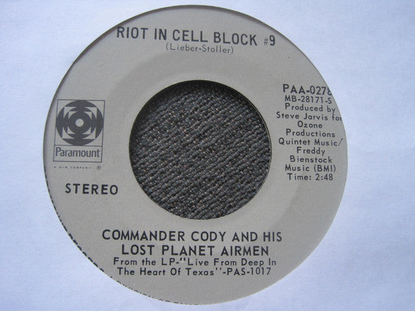 Riot In Cell Block #9/ Oh Momma Momma