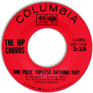 One Piece Topless Bathing Suit/ Wah-Wahini