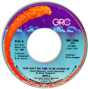 This Ain't No Time To Be Giving Up/ Dance Lady Dance