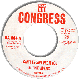 I Can't Escape From You / You Should'O Held On