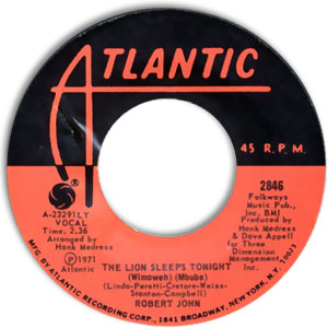 The Lion Sleeps Tonight (Wimoweh) (Mbube)/ Janet