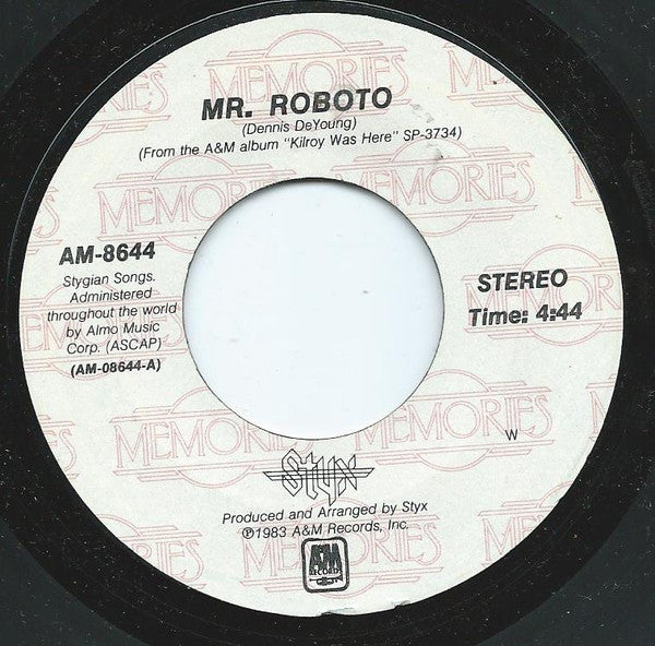 Mr. Roboto/ Don't Let It End