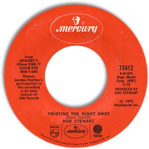Twisting The Night Away/ True Blue - Lady Day