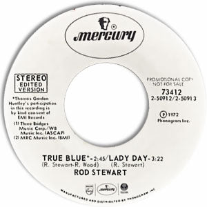 Twisting The Night Away/ True Blue - Lady Day