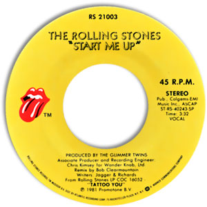 Start Me Up/ No Use In Crying