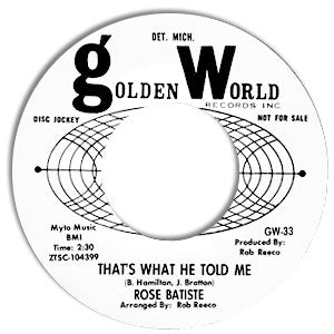 That's What He Told Me/ Sweetheart Darling