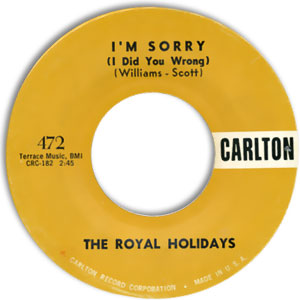 I'm Sorry (I Did You Wrong)/ Margaret