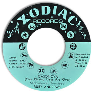 Casonova (Your Playing Days Are Over)/ I Just Don't Believe It