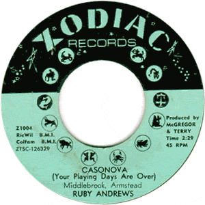 Casanova (Your Playing Days Are Over)/ I Just Don't Believe It