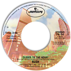 Closer To The Heart/ Freewill