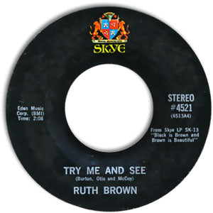 Yesterday/ Try Me And See