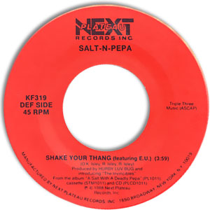 Shake Your Thang/ Spiderella's Not A Fella (But A Girl DJ)