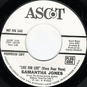 Live for Life/ Make Me Rainbows