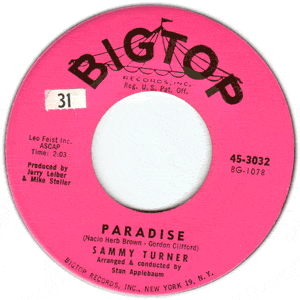 Paradise/ I'd Be A Fool Again