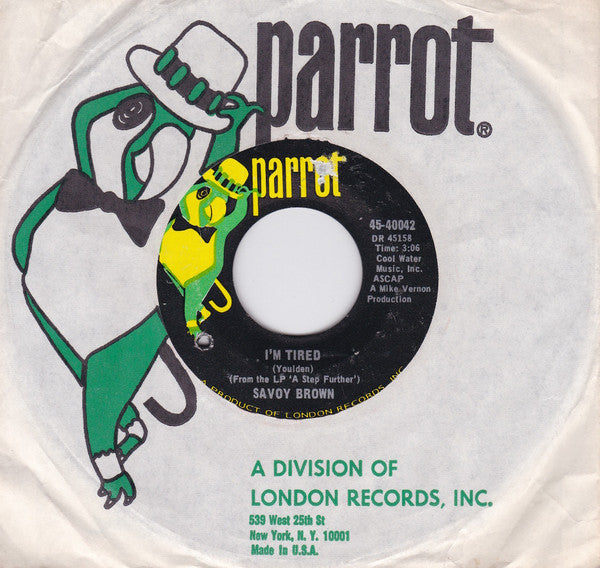 I'm Tired/ Stay With Me Baby