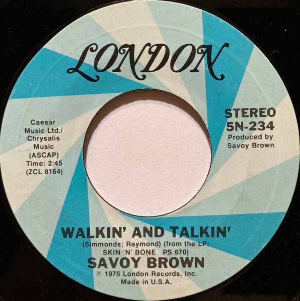 Walkin' and Talkin'/ Stranger Bluews