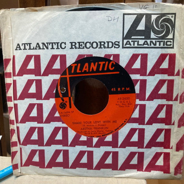 Share Your Love With Me/ Pledging My Love-The Clock