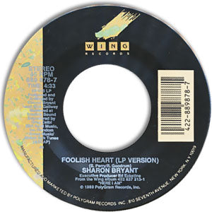 Foolish Heart/ Saturday Nite