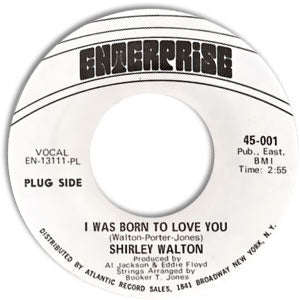 I Was Born To Love You/ I'm So Glad You're Back