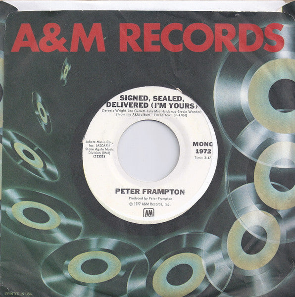 Signed, Sealed, Delivered (I'm Yours)/ Rocky's Hot Club