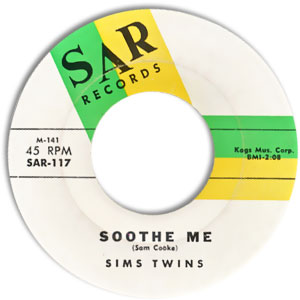 Soothe Me/ I'll Never Come Running Back To You