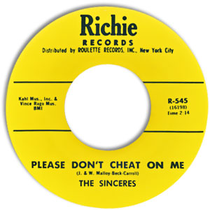 Please Don't Cheat On Me/ If You Should Leave Me