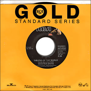 The End of the World / I Can't Stay Mad At You