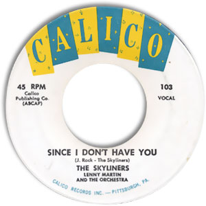 Since I Don't Have You/ One Night, One Night