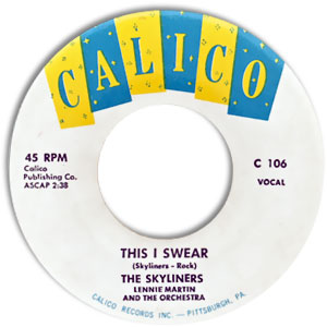 This I Swear/ Tomorrow