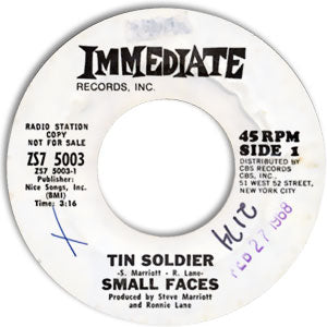 Tin Soldier/ I Feel Much Better