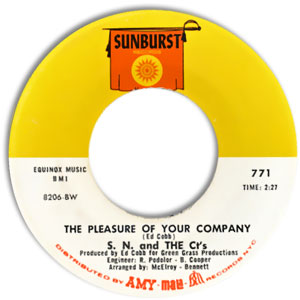 Maria (Love And Music)/ The Pleasure Of Your Company