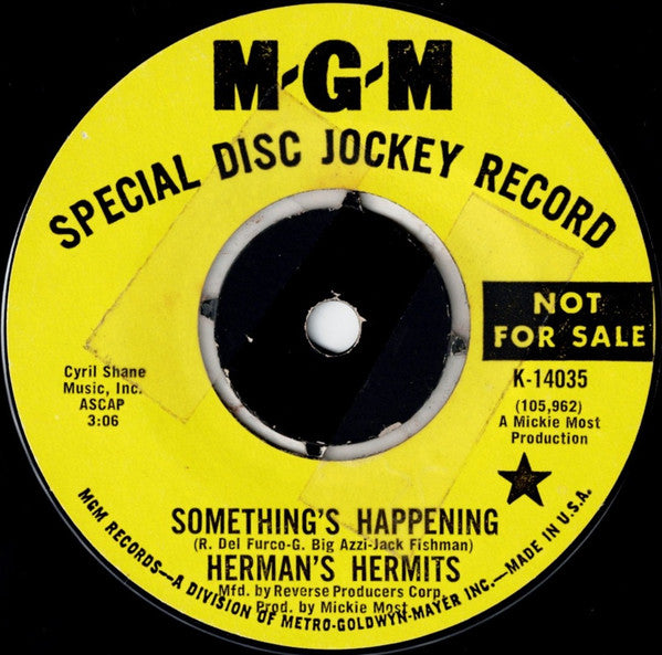 Something's Happening/ Little Miss Sorrow Child of Tomorrow