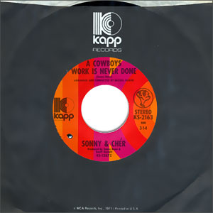 A Cowboys Work Is Never Done/ Somebody