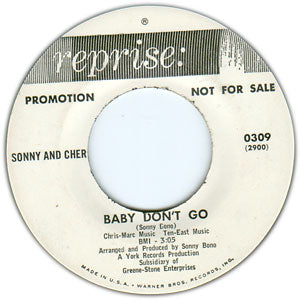 Baby Don't Go/ Walkin' the Quetzal