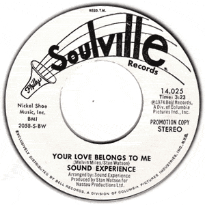 Your Love Belongs To Me