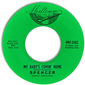 We've Got A Love That's Out Of Sight/ My Baby's Comin' Home