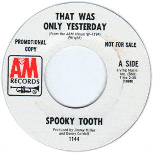 That Was Only Yesterday/ Waitin' For The Wind