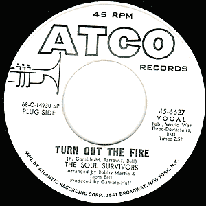 Turn Out The Fire/ Go Out Walking