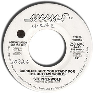 Caroline (Are You Ready For The Outlaw World)