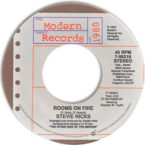 Rooms On Fire/ Alice